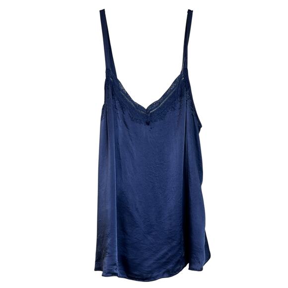Sundance Silk Cami Top Blue Large (3023) - Picture 1 of 6